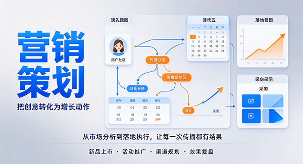 亭湖区营销策划